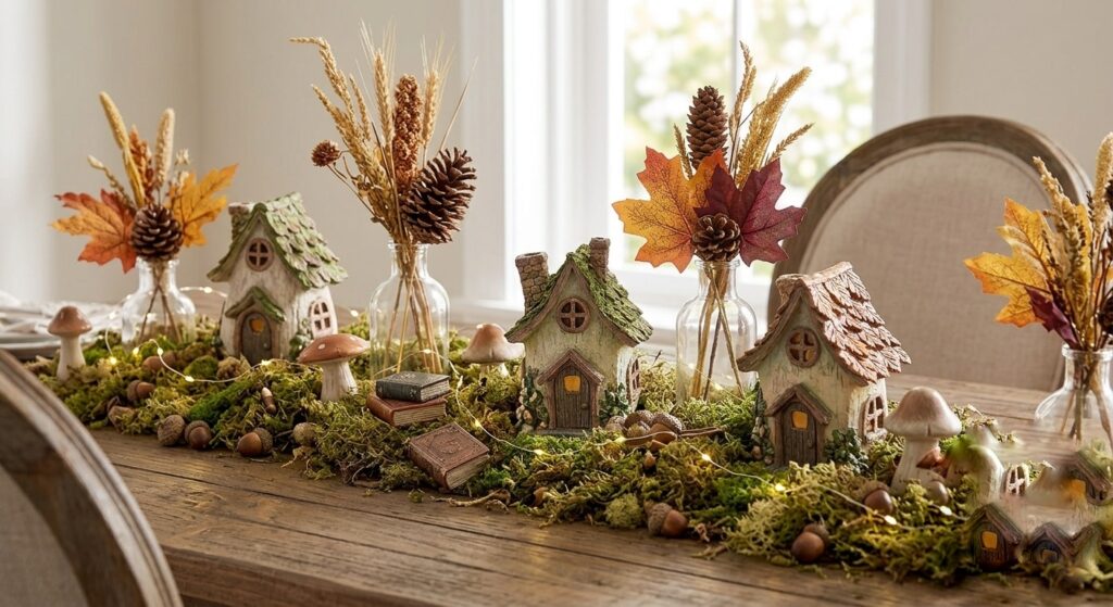3. Enchanted Woodland Tabletop Centerpiece