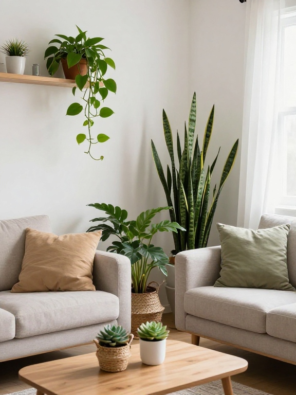 Incorporate Indoor Houseplants