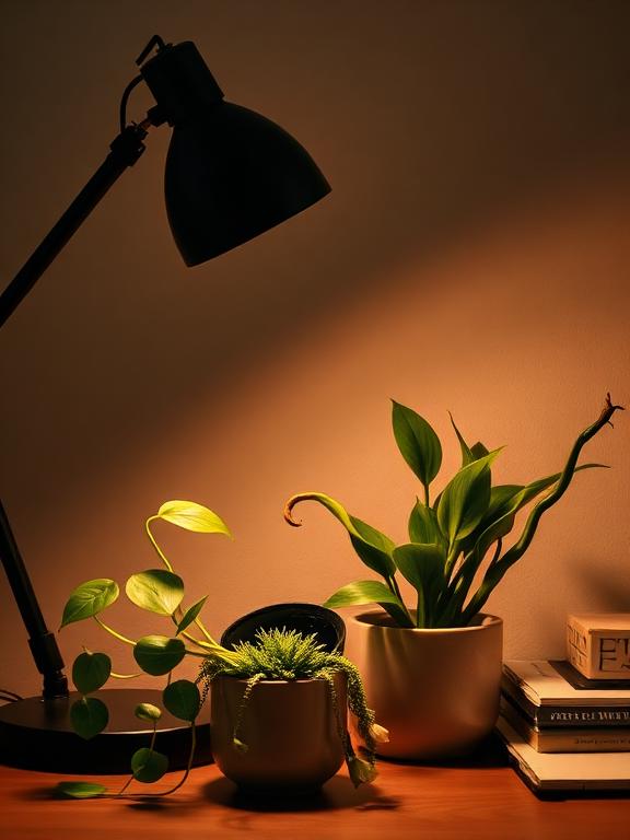 Lighting & Greenery for Workspace