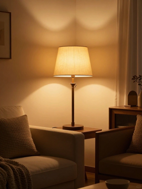 Upgrade Lighting with Warm Bulbs